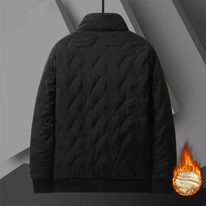 【L-7XL】 Męski płaszcz termiczny z owczej wełny 3777523