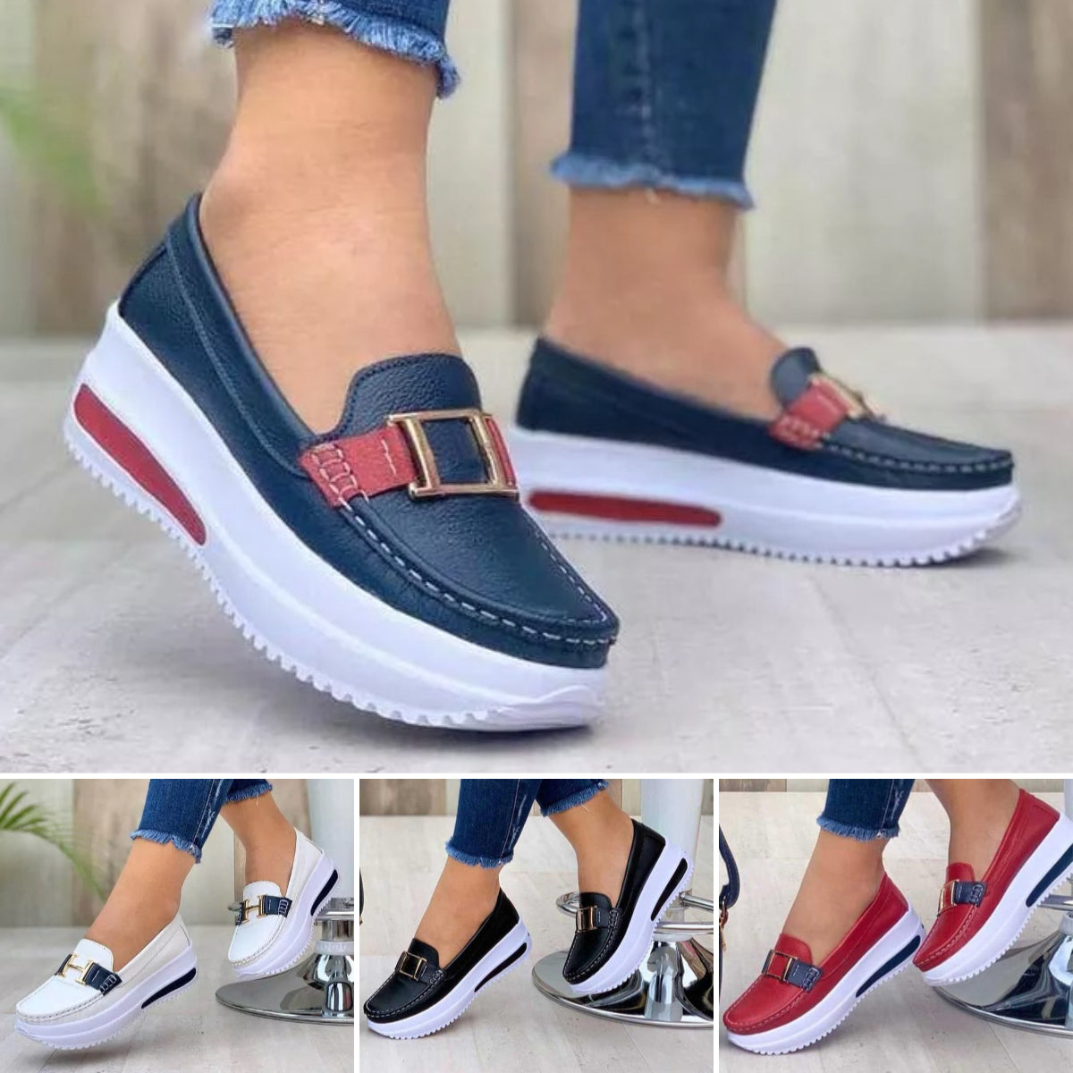 ✨【Promocja ograniczona czasowo】👡 【35-43】Modne buty codzienne dla kobiet, lekkie i wygodne, z miękką podeszwą