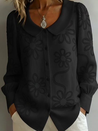 👚Retro bluza s vezom u francuskom stilu - Kolekcija 2026