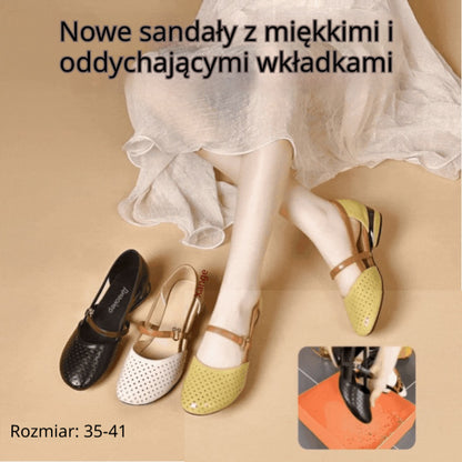 🔥👍【Rozmiary 35-41】 Eleganckie i wygodne codzienne sandały z miękką podeszwą