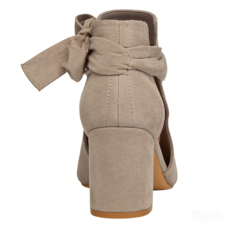 👠 Sandały na grubym obcasie zasznurowane | Nowość 2026 | Z odkrytymi palcami | Rozmiary 36-42