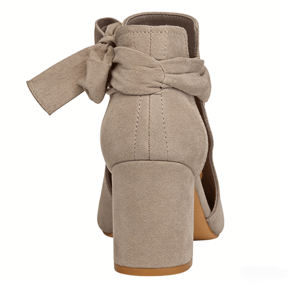 👠 Sandały na grubym obcasie zasznurowane | Nowość 2026 | Z odkrytymi palcami | Rozmiary 36-42