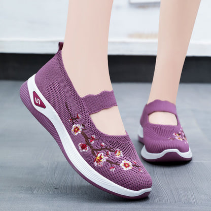 🤩【50% zniżki】🤩【36-41】Wygodne i oddychające buty antypoślizgowe dla osób starszych i w średnim wieku