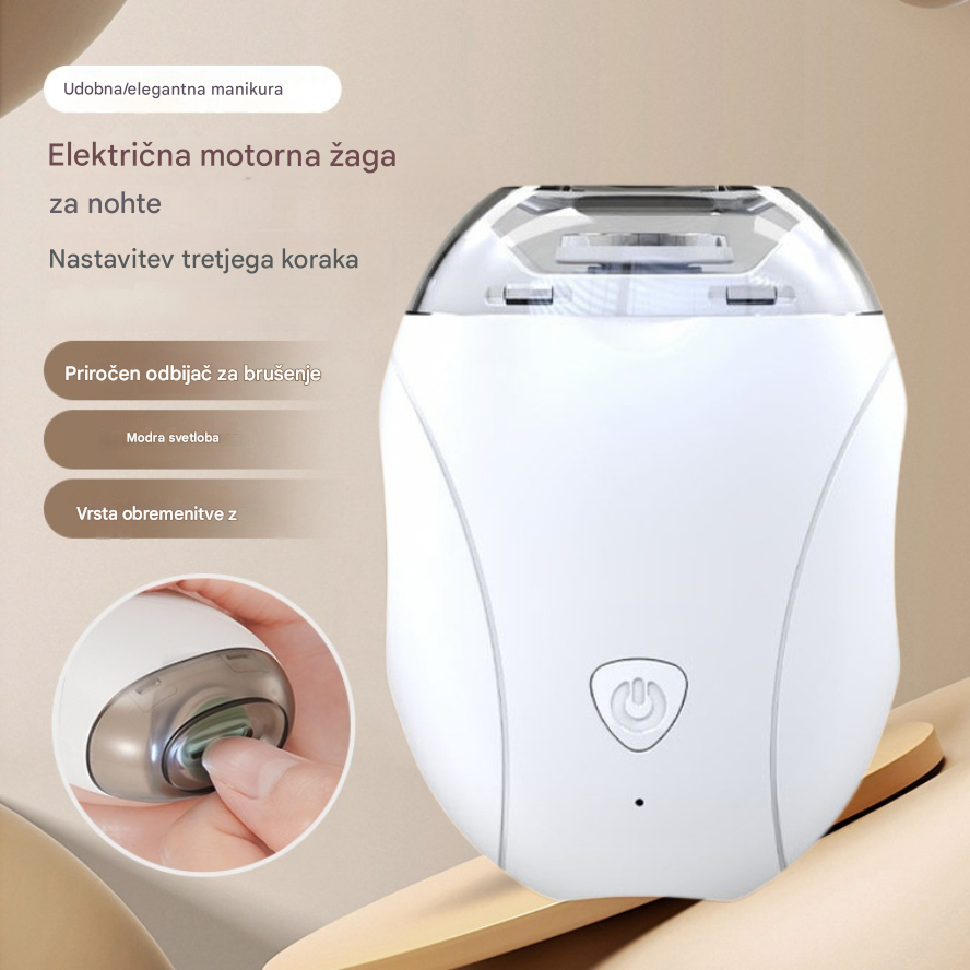 💅【50% OFF】✨ Avtomatska pilica za nohte, varna in nežna nega nohtov 👶🔧