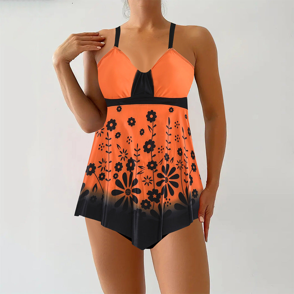 🏊‍♀️【S-5XL】 Nowy zestaw strojów kąpielowych z nadrukiem 2025 dla kobiet