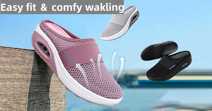 👡🛒【Nový produkt za zníženú cenu】💖🎁【Veľkosti 35-43】Tenisky z dutej sieťoviny 2026 so vzduchovým odpružením a vysokou elasticitou pre neúnavnú chôdzu