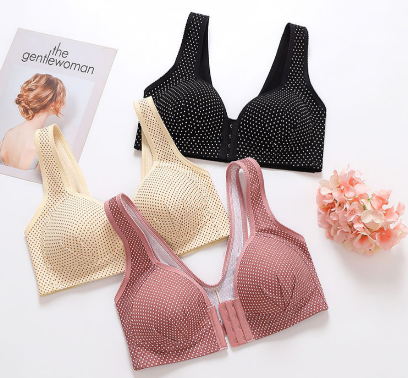 【3 pary】 Wysokiej jakości bezszwowy biustonosz push-up, modny i seksowny 3620474