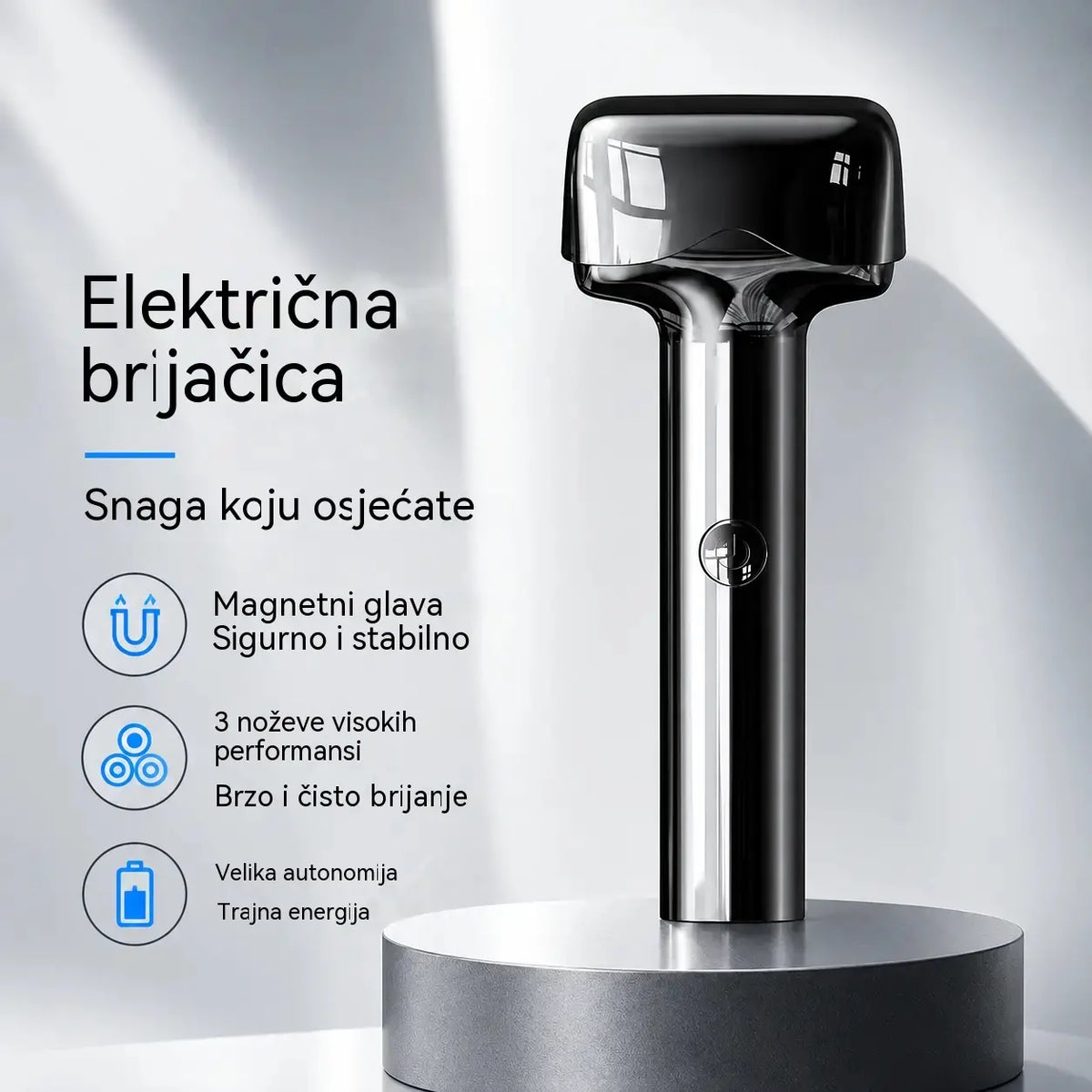 🪒 50 % popusta na ograničeno vrijeme ⚡ Muški mrežasti brijaći aparat na punjenje: glatko brijanje, prenosiv i tih 🧔
