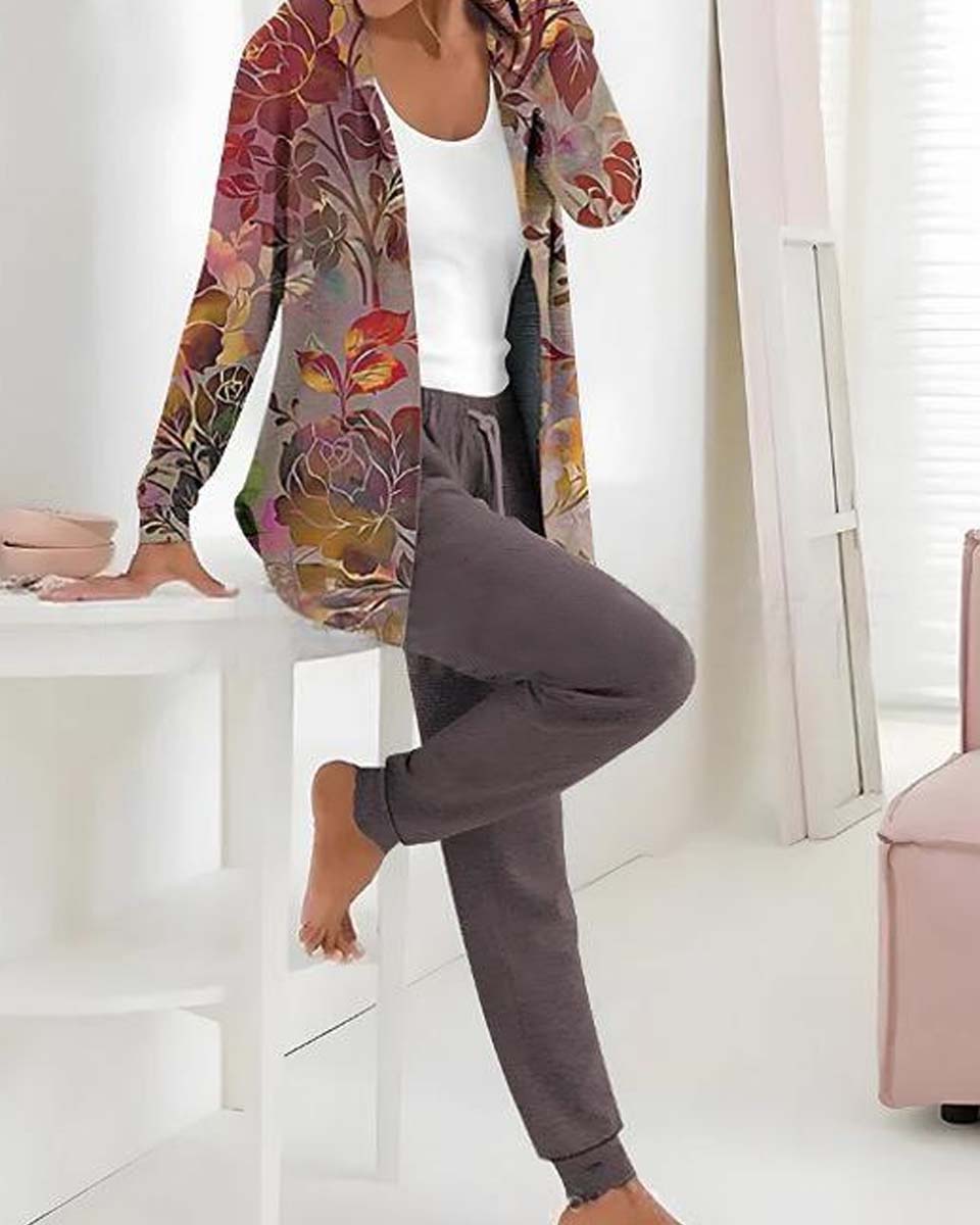 💃 Nová nabídka, kupte 1 a získejte 1 zdarma 💖 Nový jednoduchý bavlněný komplet na podzim a zimu 2025