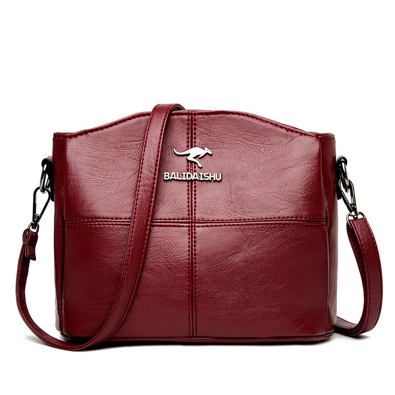 🔥【50% zniżki】👜👜 Nowa, ręcznie robiona, skórzana torba na ramię w stylu vintage