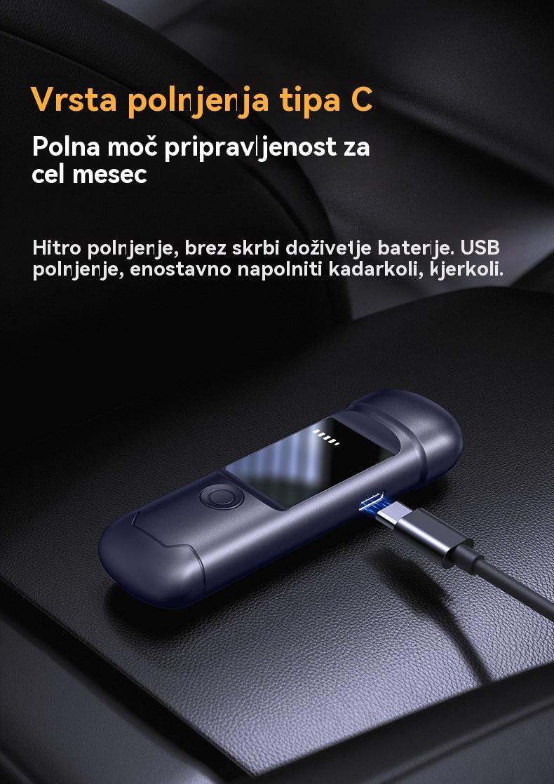 【50% OFF】🍷 Prenosni natančen tester alkohola – preizkusite se pred vožnjo