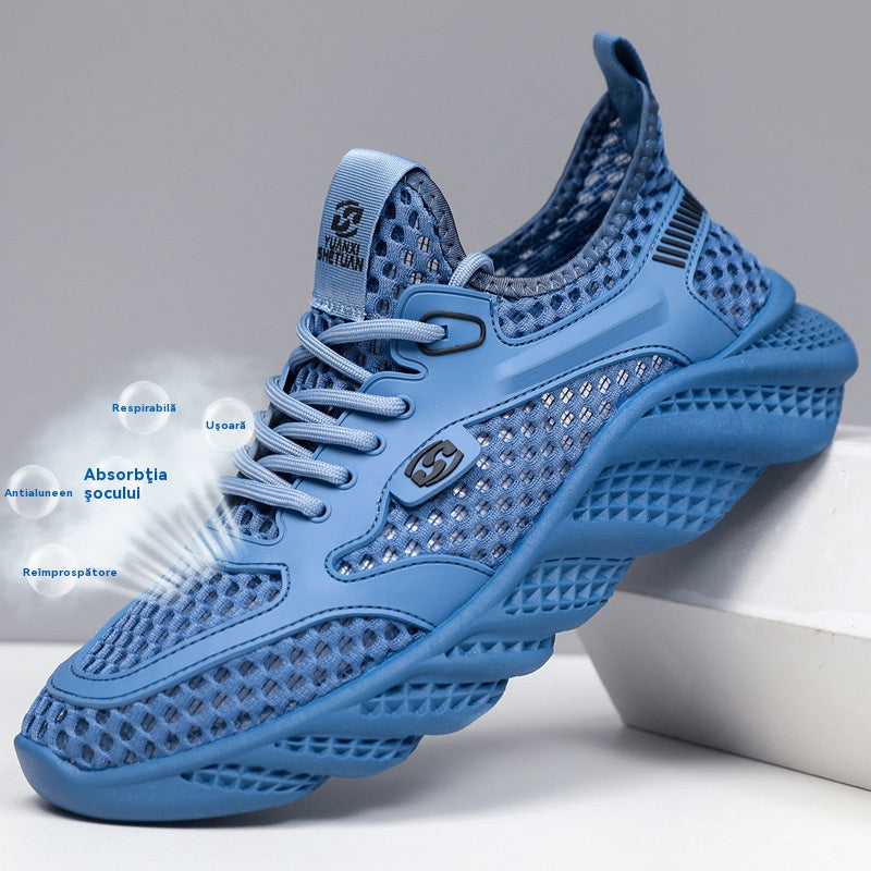 👟【39-45】Nowe męskie letnie sportowe buty casual z przewiewnej siateczki 2025