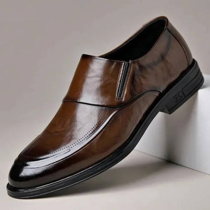 👞【38-44】Męskie włoskie codzienne buty ze skóry naturalnej
