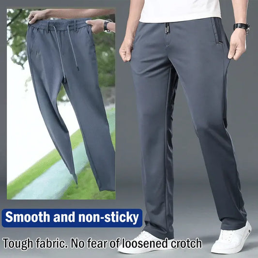 🏃‍【L-5XL】Muške široke ljetne ležerne hlače s elastičnim strukom