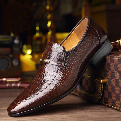 🐊👞【38-48】Nowa letnia moda, wygodne i luksusowe męskie skórzane buty🔥✨