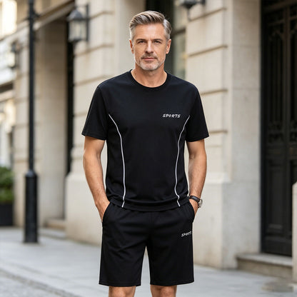 👔👖【L-4XL】Muški ljetni ležerni set – veliki džepovi, pogodno za sport, dostupne veće veličine