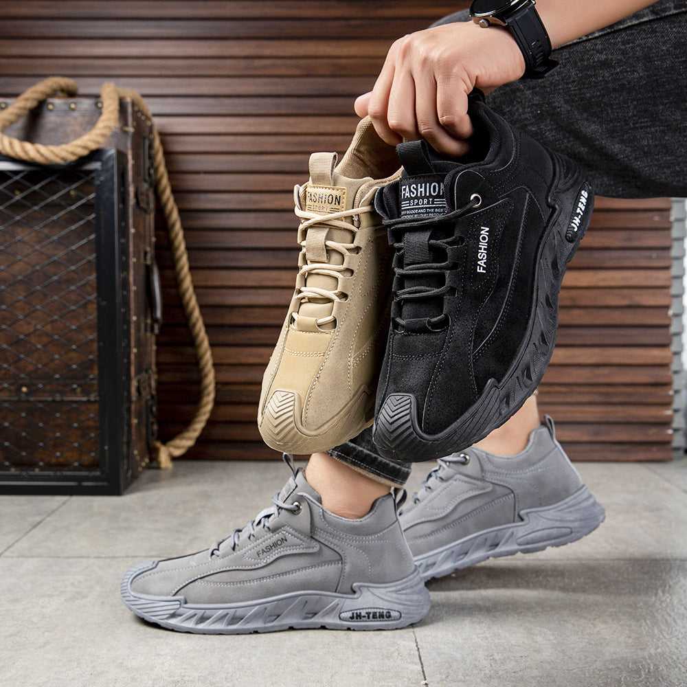 🔥🥾【Rozmiary 39-48】Nowe męskie, codzienne, oddychające i wygodne buty sportowe, wodoodporna tkanina