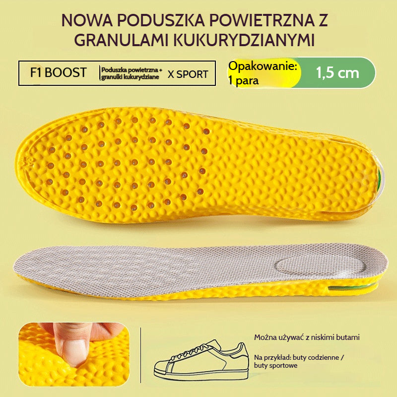 💥【Kup jeden, drugi gratis】2 pary za jedyne 99 zł 👟Wygodne wkładki do butów z poduszką powietrzną i efektem podwyższenia 📈