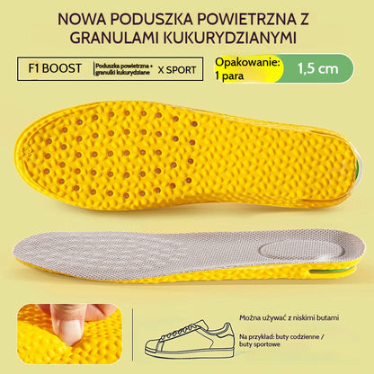 💥【Kup jeden, drugi gratis】2 pary za jedyne 99 zł 👟Wygodne wkładki do butów z poduszką powietrzną i efektem podwyższenia 📈