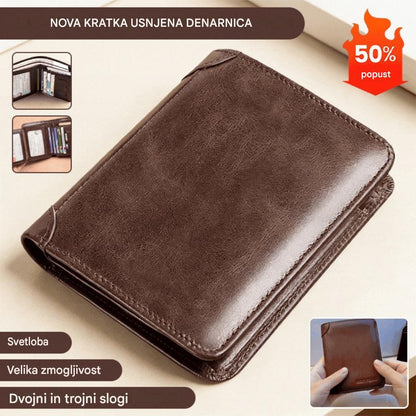 👝✨ Novi muški novčanik od prave kože sa zaštitom od krađe