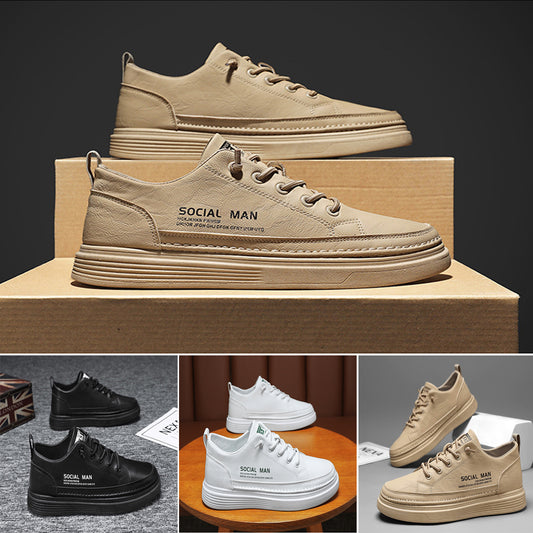 🔥 Promocja 50% taniej【Rozmiary 39-44】Nowe buty codzienne z miękkiej skóry bydlęcej dla mężczyzn na sezon 2025 jesień-zima