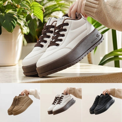 【35-40】Damskie buty casualowe z futerkiem zapewniające wygodę i ciepło