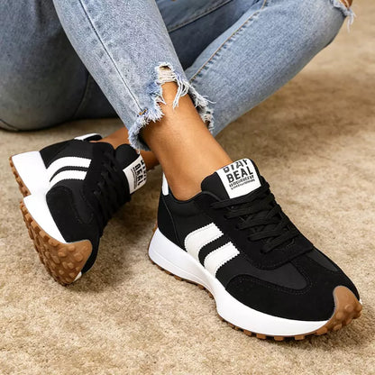 👟✨ Buty sportowe na platformie – styl retro, komfortowe chodzenie i maksymalna oddychalność przez cały dzień!