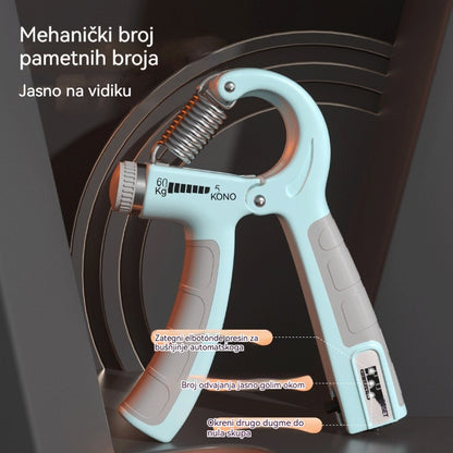 💪🔥Jačalo zápěstí s brojačem a prizpůsobivým odporem - 4207976