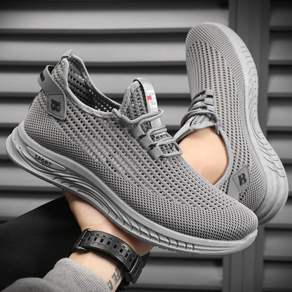 👟【39-44】Wygodne, oddychające, antypoślizgowe, modne buty męskie z siateczki 3631788