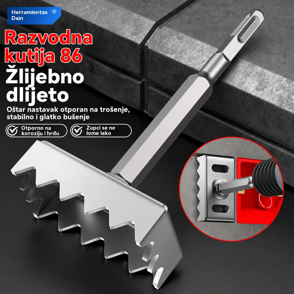 💥 Brzo bušenje za kvadratni ključ
