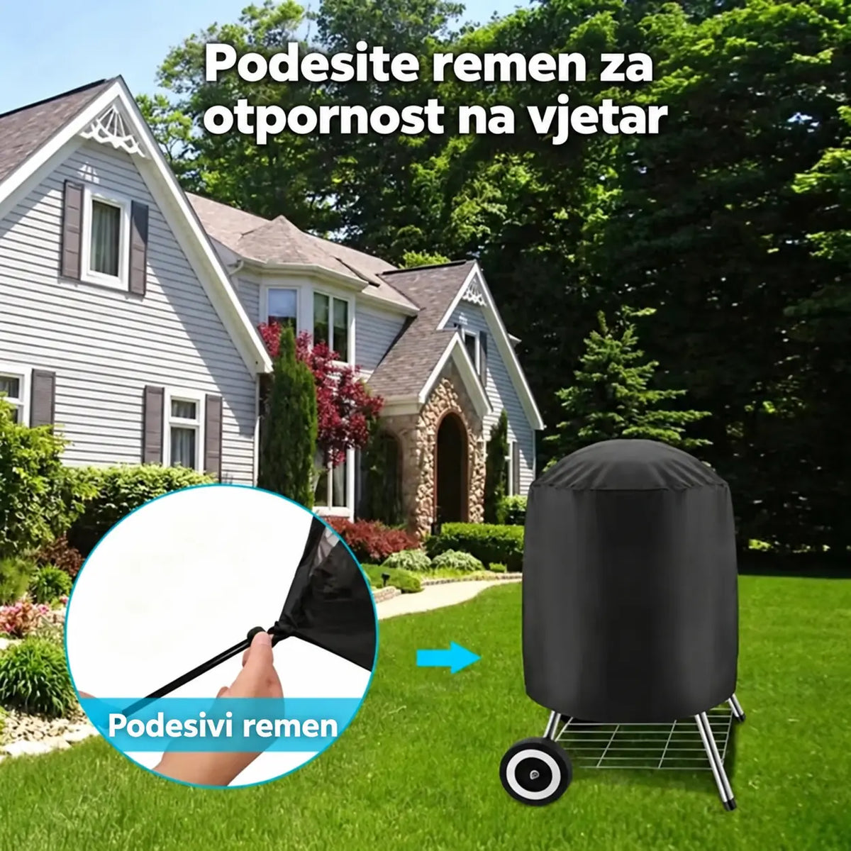 💦 Vodootporna navlaka za roštilj: Savršena zaštita za vaš roštilj! 🔥