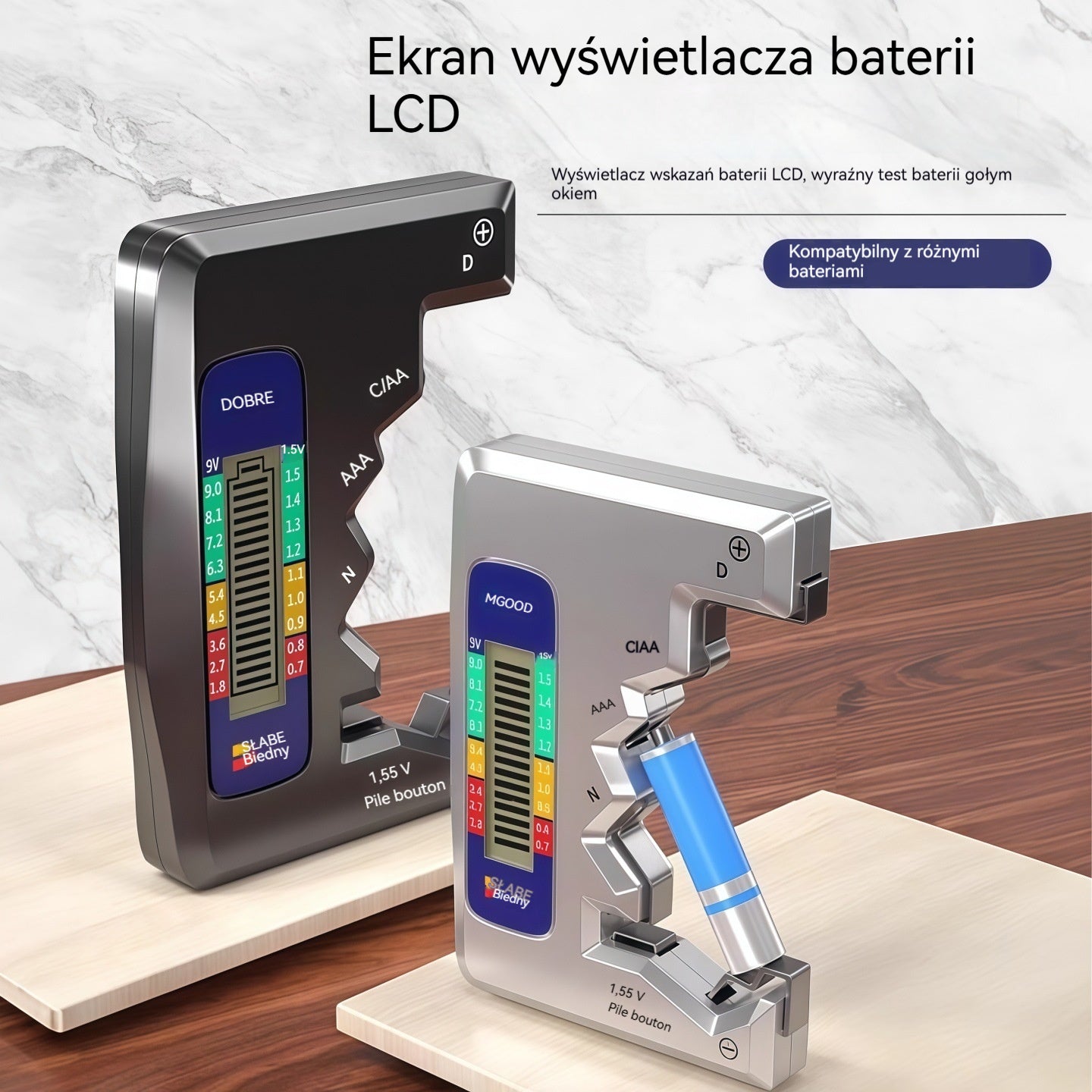 ⚡Testery baterii ułatwiają Ci życie