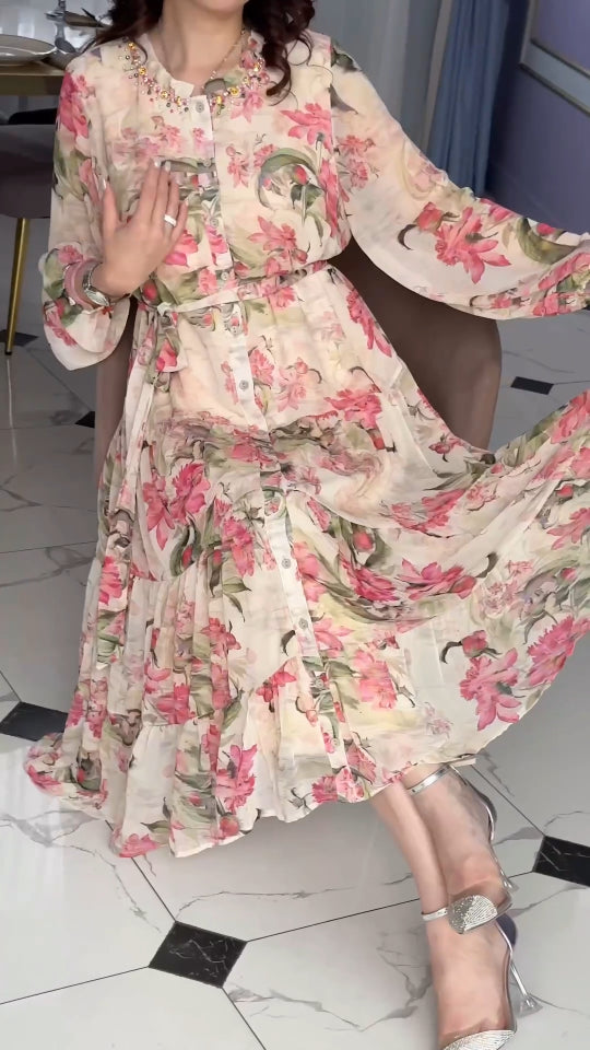 👗💥【S-5XL】Nowa modna sukienka, klasyczny design, elegancka i prosta--3719788