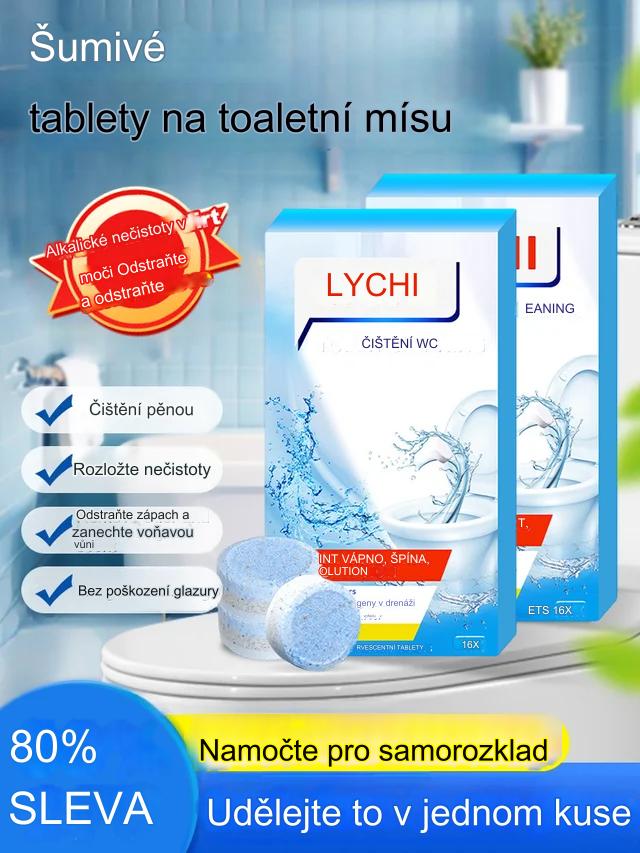 🌟【Kupte 3 krabice, získejte 3 krabice zdarma】💦16 tablet v krabici, silná čisticí pěna na toalety