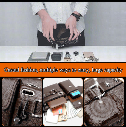 👍Pakiet nerkowy o dużej pojemności, mały, ale o dużej pojemności, pomieści telefon komórkowy, klucze i butelki z wodą--3702179