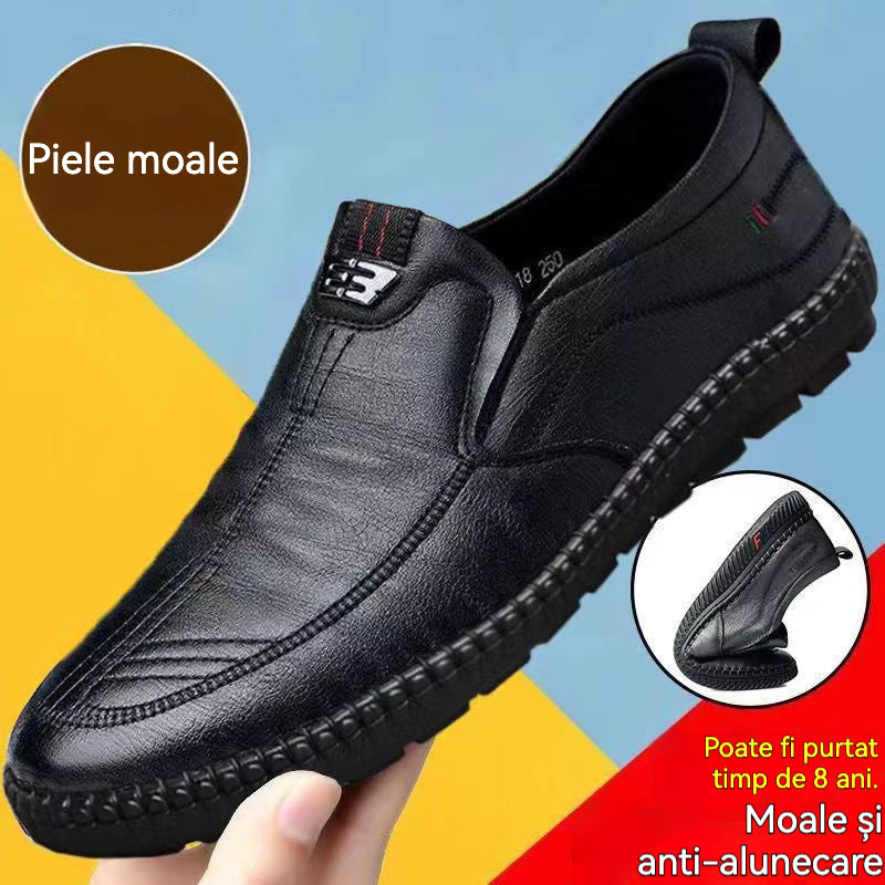 👞 Muške cipele od mekane prirodne kože - Potpuna udobnost za zrele muškarce
