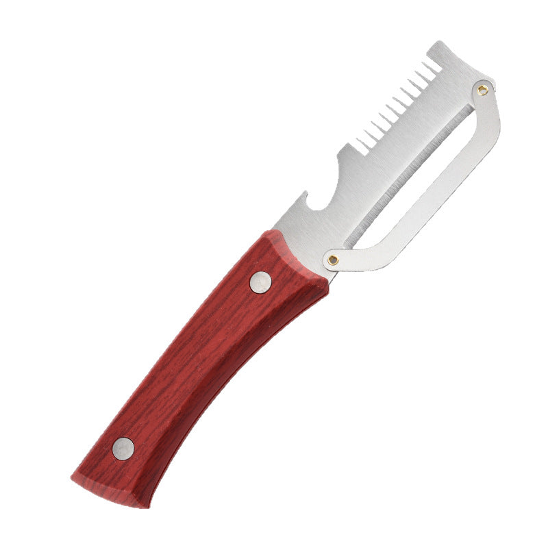 ✅ Kup jeden, a drugi dostaniesz gratis (2 produkty) 🧅🔪 3-w-1 wielofunkcyjny obierak kuchenny: obieraj, kroj i otwieraj słoiki! 🔥