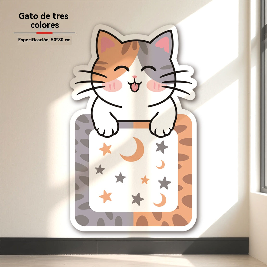 🏆【🔥Vroča razprodaja】🐱Samozapiralna praskalna deska za mačke - navpična praskalna deska v obliki kocke - namestitev ni potrebna, samo nalepite in uporabljajte.