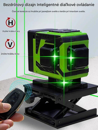 🧰 🔧 Přesná laserová vodováha 3 v 1 - infračervené měření, nabíjení přes USB a adaptér zdarma! Ideální pro každou domácnost nebo stavbu.