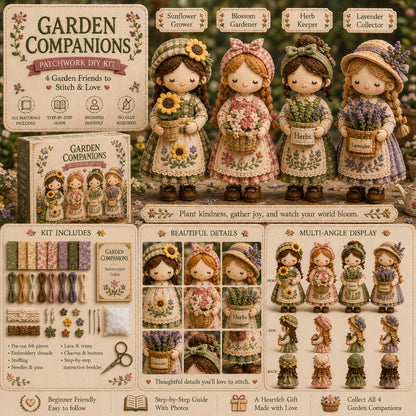 🎁Zadnji dan: Iskoristite 49% popusta! 🧵 Minijaturni komplet za patchwork iz serije Miniature World.