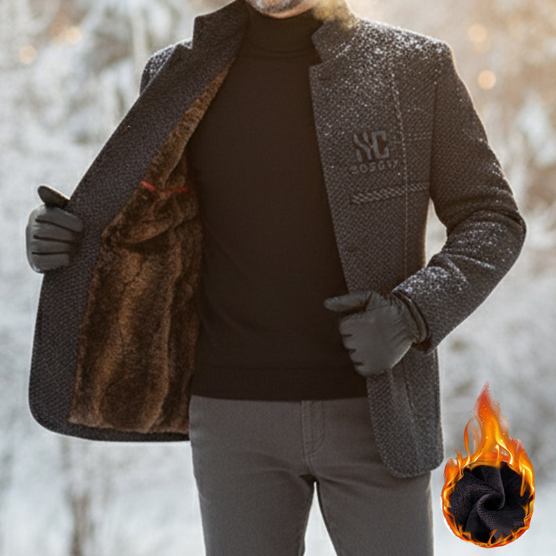 🧥 40 % popust! 🔥 Moška 3D zimska jakna - debela in odporna proti vetru, idealna za hladno vreme na prostem ❄️✨ [40–90 kg]