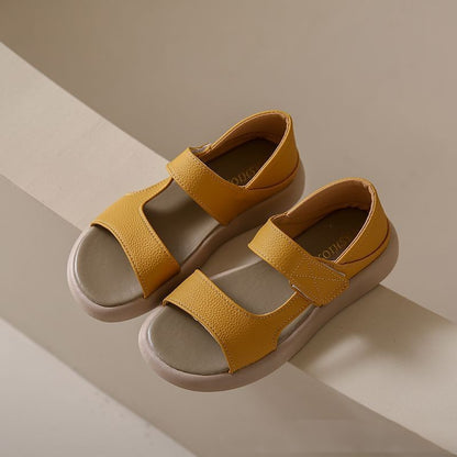 50% zniżki – 👡【35-43】Letnie retro sandały z miękkiej skóry, wygodne z miękką podeszwą