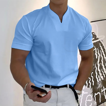 💖👔【50%OFF】【S-5XL】2025 Letnia męska koszula z krótkim rękawem, bawełniana i rozciągliwa