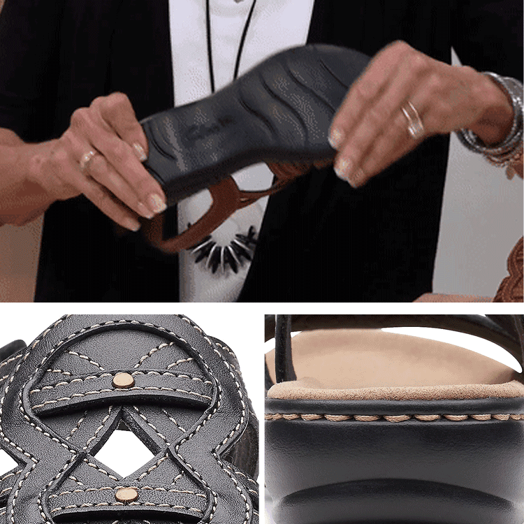 Oferta specjalna💥【35-43】Miękkie i wygodne skórzane sandały damskie