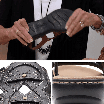 Oferta specjalna💥【35-43】Miękkie i wygodne skórzane sandały damskie