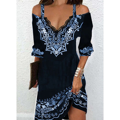👗🌸【S-5XL】2025 Wiosna i Lato Nowa Sukienka Halter-Jedwabisty W dotyku