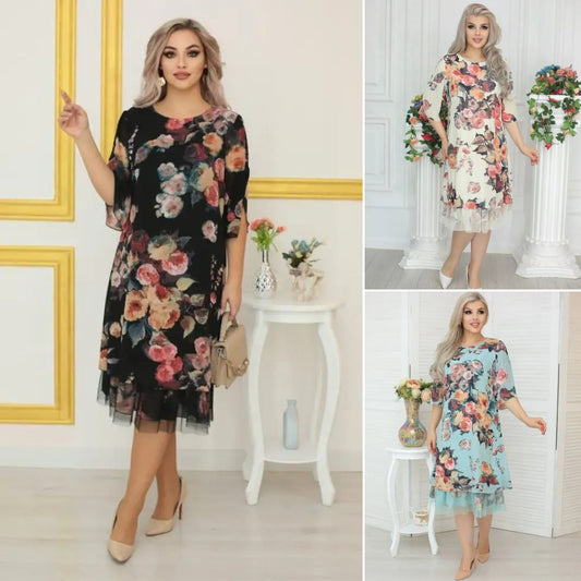 🌸✨【S-5XL】Sukienki kwiatowe dla kobiet na rok 2025 3920748