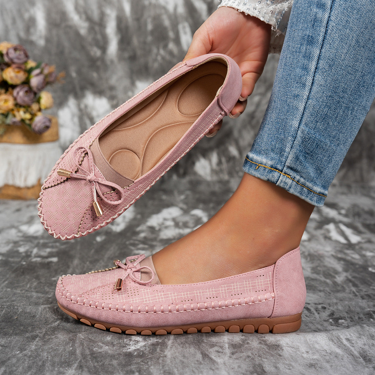 🔥 Damskie buty ortopedyczne (rozmiary 36-43), wykonane z naturalnej skóry, lekkie, antypoślizgowe, oddychające i wygodne.