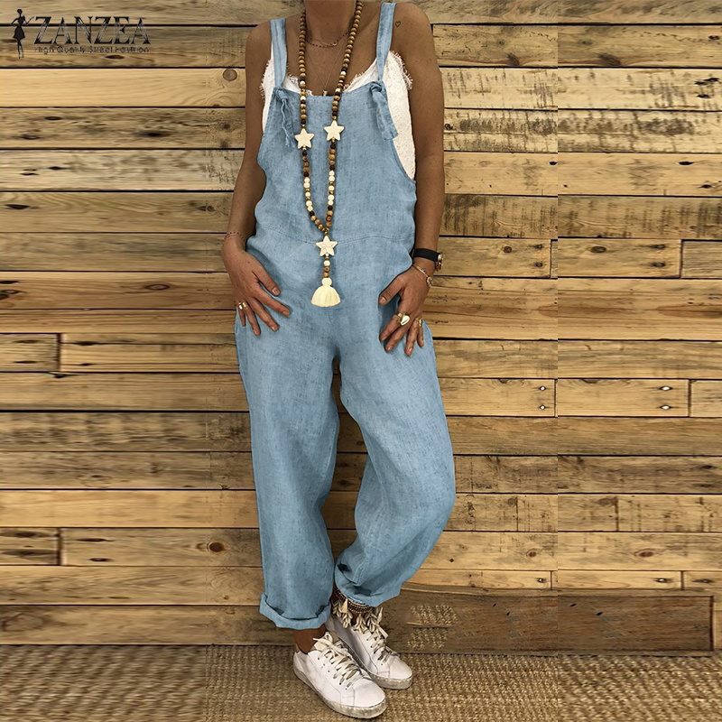 💖👖[Gorąca wyprzedaż] 🌸 [S-5XL] 2025 nowe modne luźne duże kombinezony jednoczęściowe spodnie jeansowe