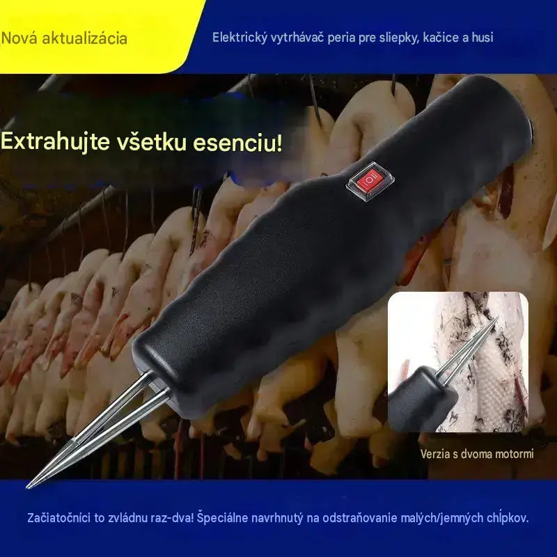 【🔥Výpredaj】🐓🦆Elektrický odstraňovač peria z hydiny